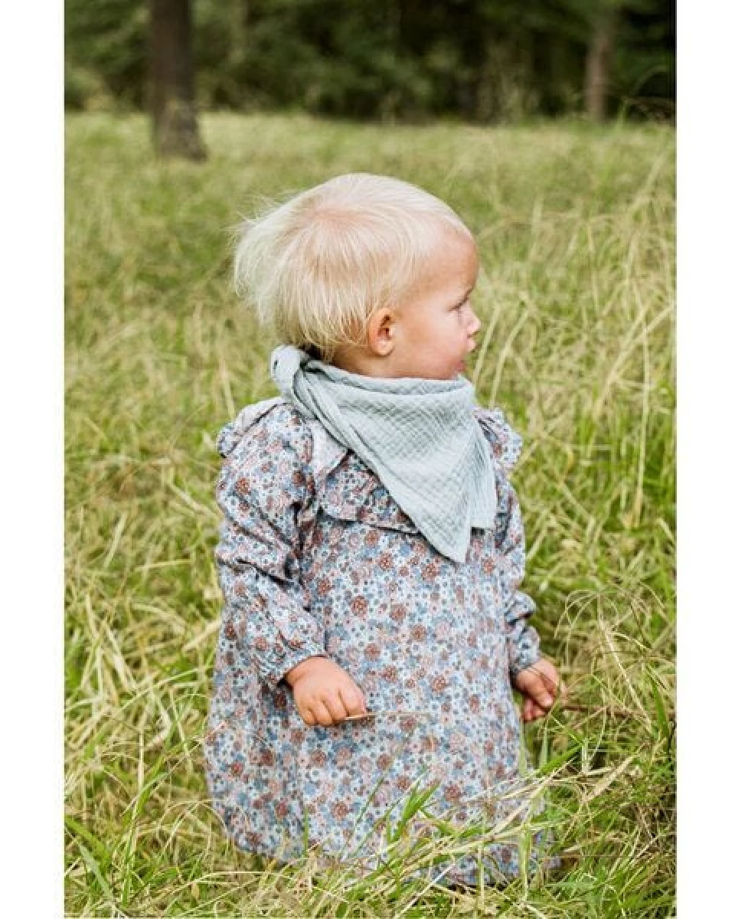 Hutch&Putch Musselin Halstuch - Dreieckstuch - Lätzchen - Schal für Baby (0-2 Jahre) aus 100% Bio-Baumwolle – Ansicht 4