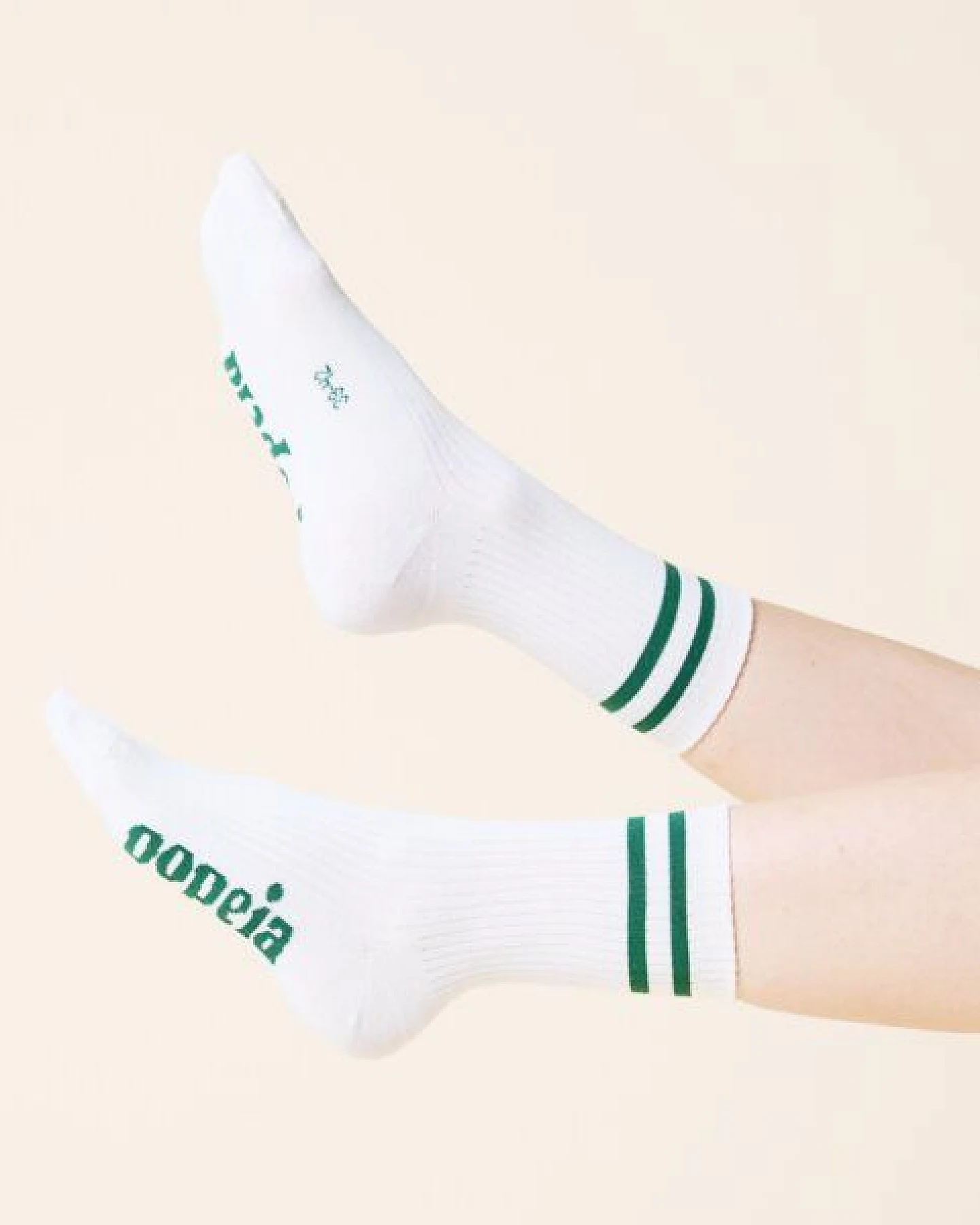 Socken weiß/natur "popeia" - The Sporty – Ansicht 3