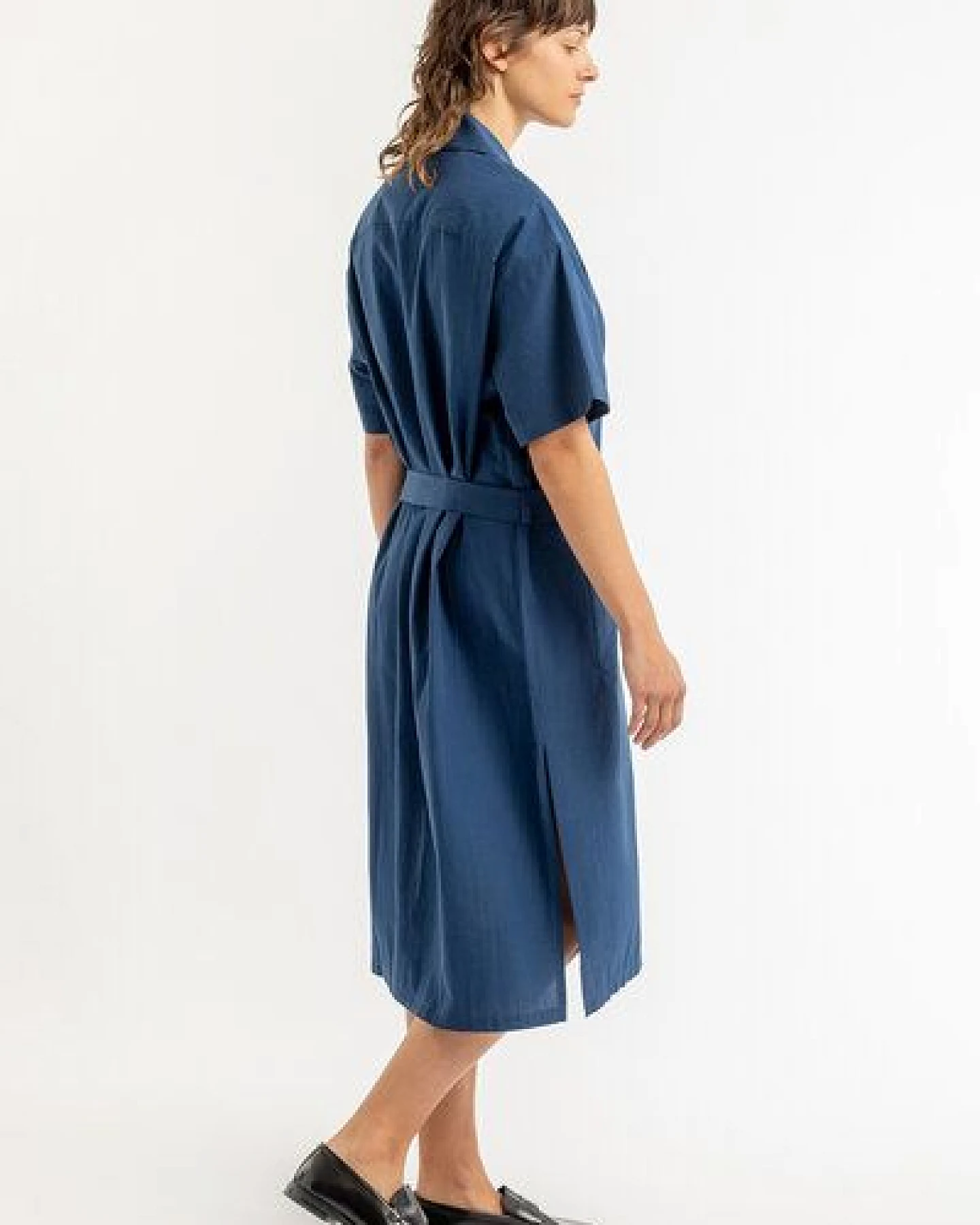 Rotholz Bowling Kleid aus Bio-Baumwolle – Ansicht 2