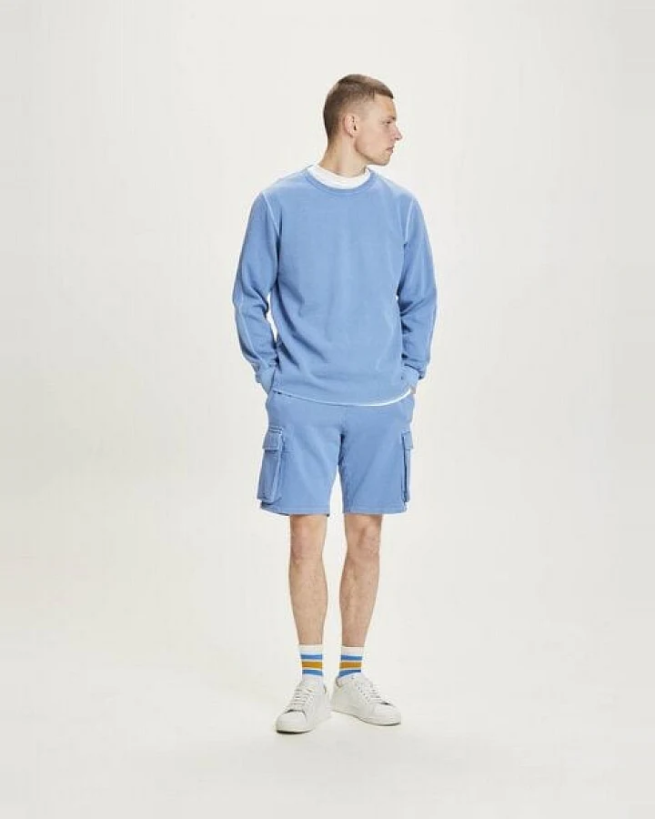 KnowledgeCotton Apparel Sweat shorts - NUANCE BY NATURE - aus Biobaumwolle