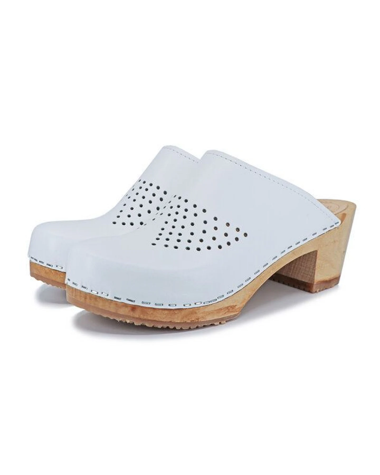 LIV - schwedische Holz Clogs von me&myclogs - high mid heel – Ansicht 3