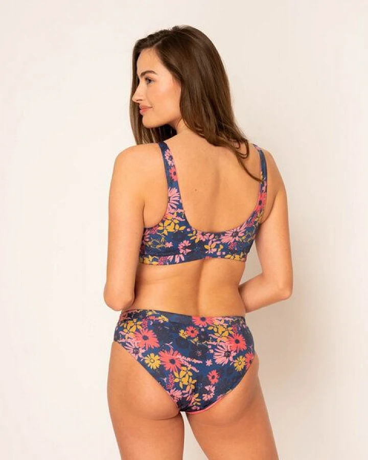 Woodlike Ocean AMAL Hipster - Beidseitig - blue flower / pink