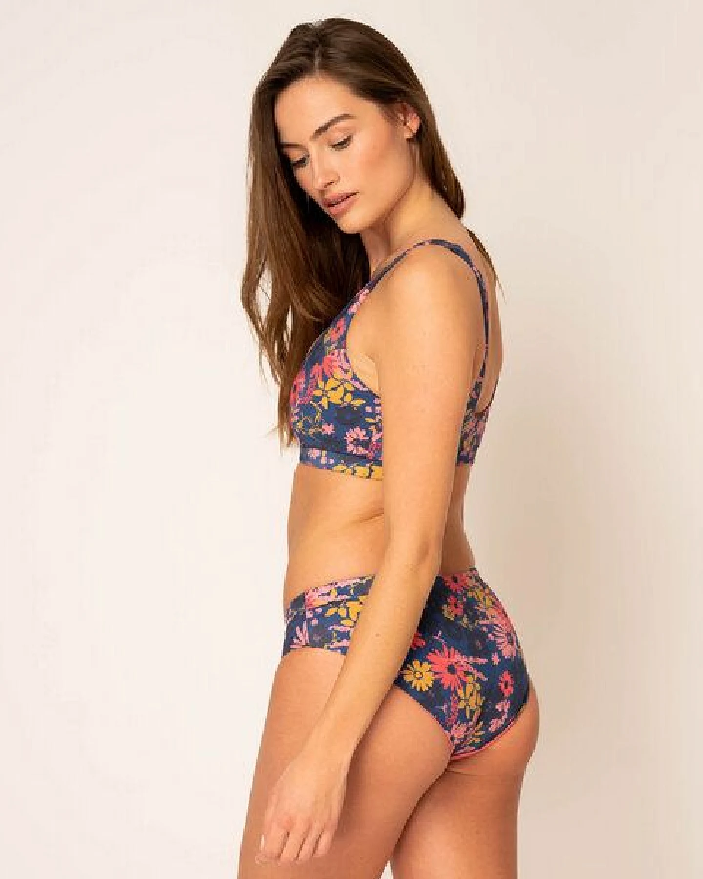 Woodlike Ocean AMAL Hipster - Beidseitig - blue flower / pink – Ansicht 4