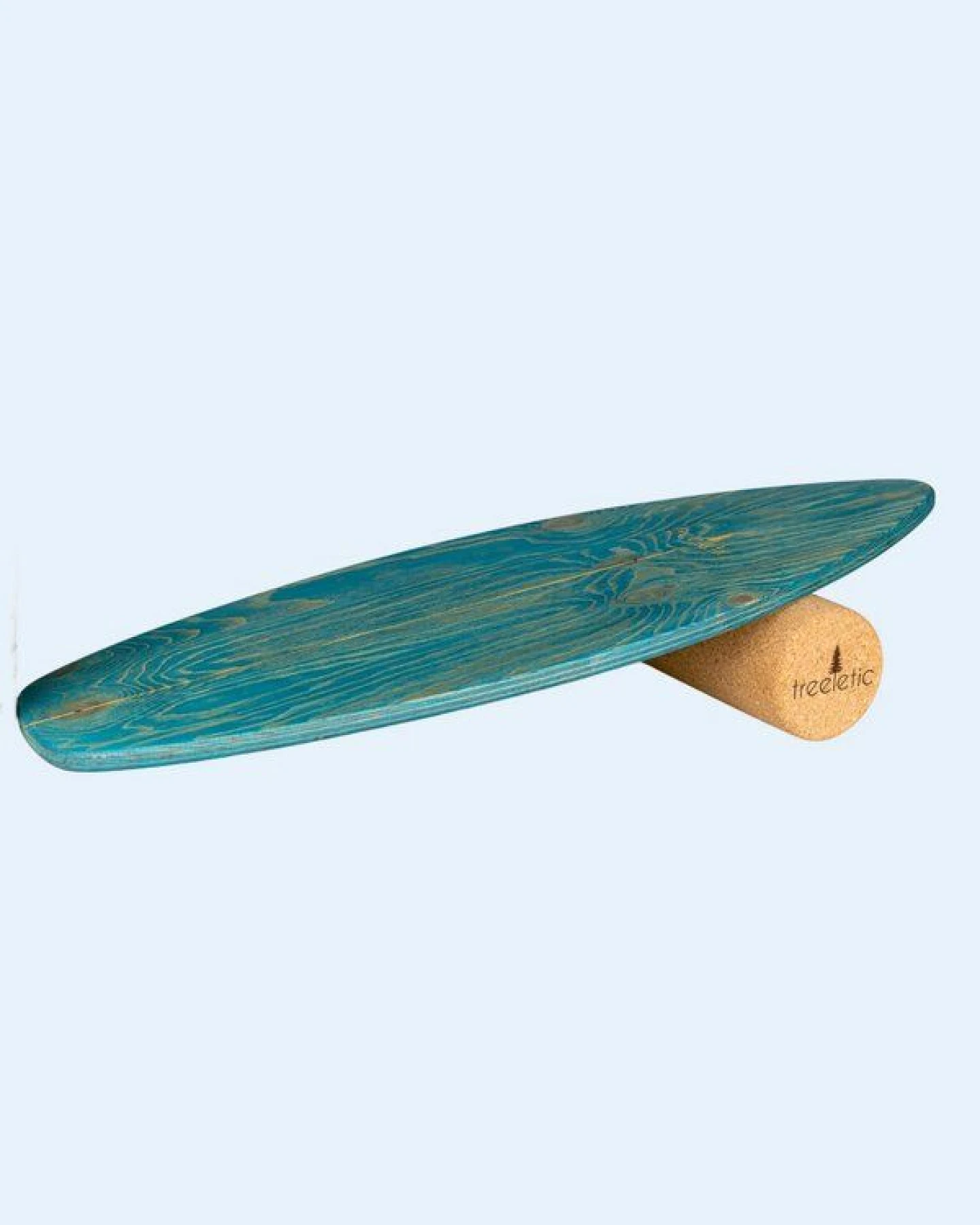 treeletic® Balanceboard inkl. Rolle / Faszienrolle / Handmade in Germany – Ansicht 3
