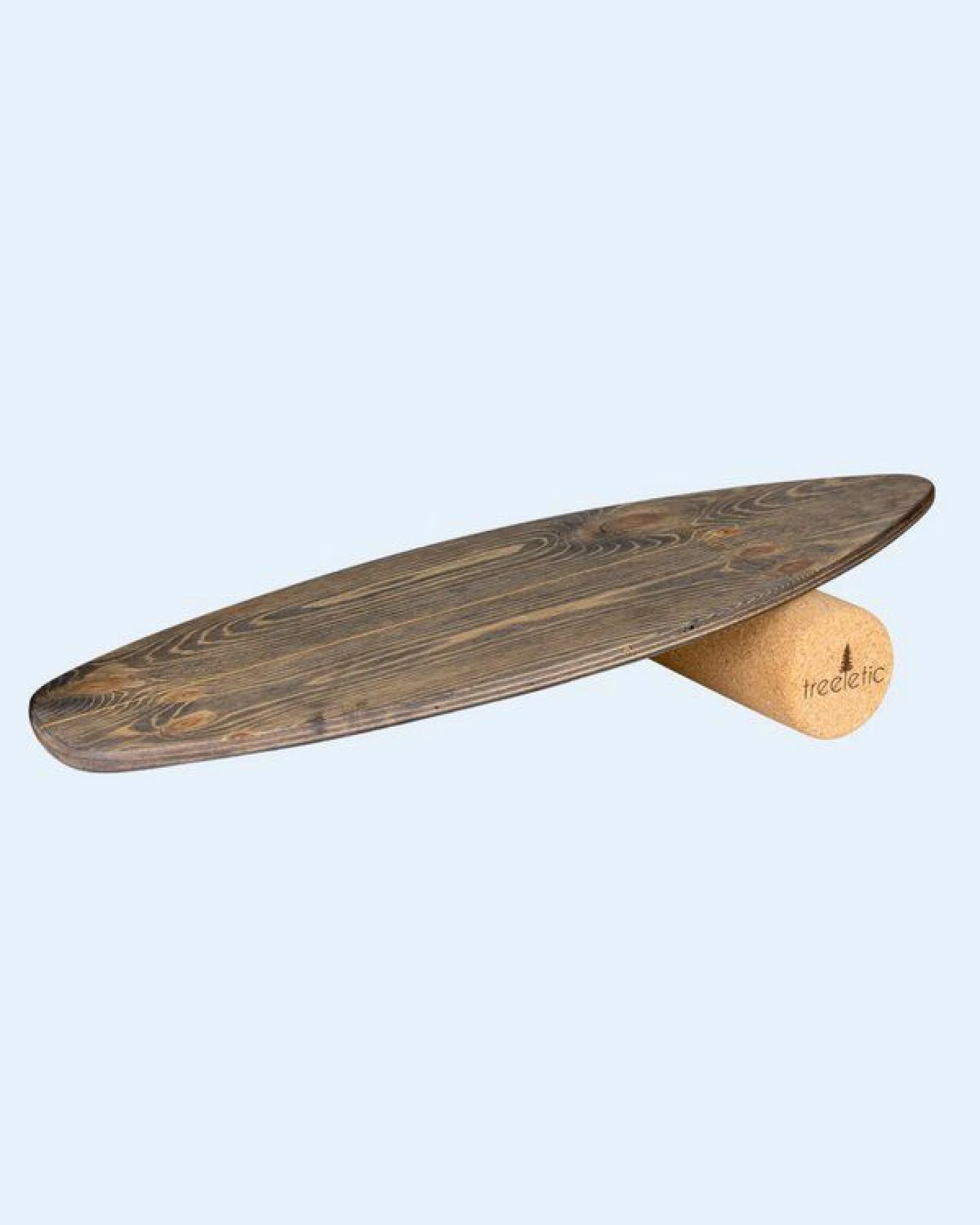 treeletic® Balanceboard inkl. Rolle / Faszienrolle / Handmade in Germany – Ansicht 3