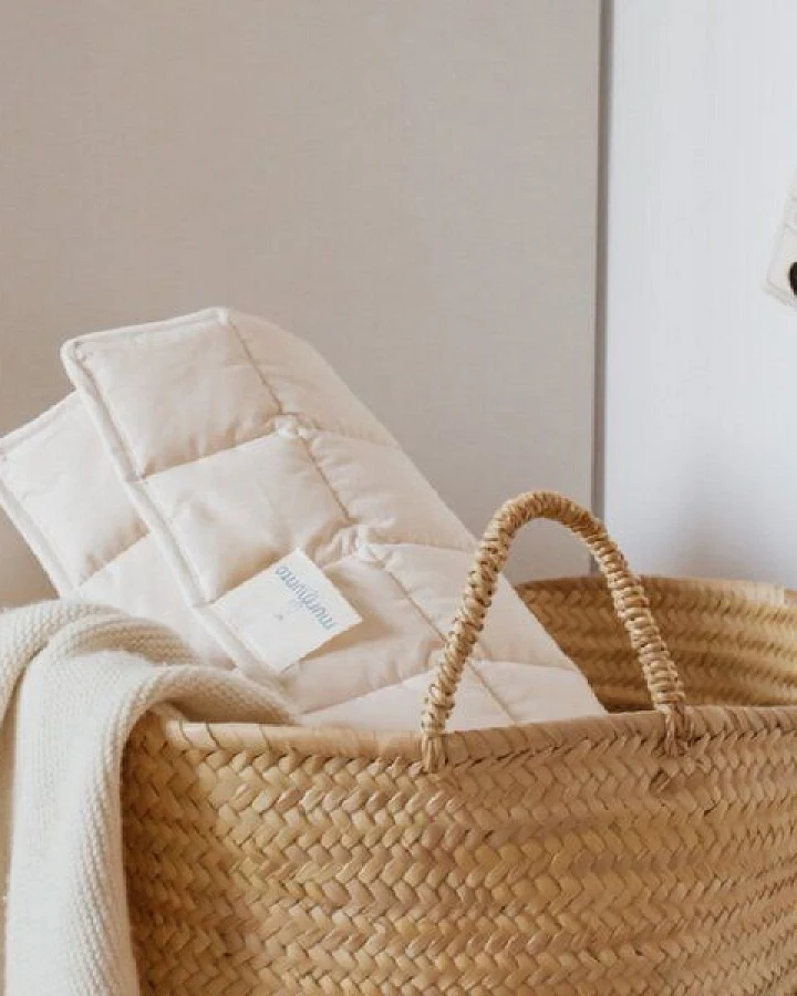 murmunto organics Bio-Krabbeldecke gefüllt mit 100% Lyocell 100 x 100 cm vegan