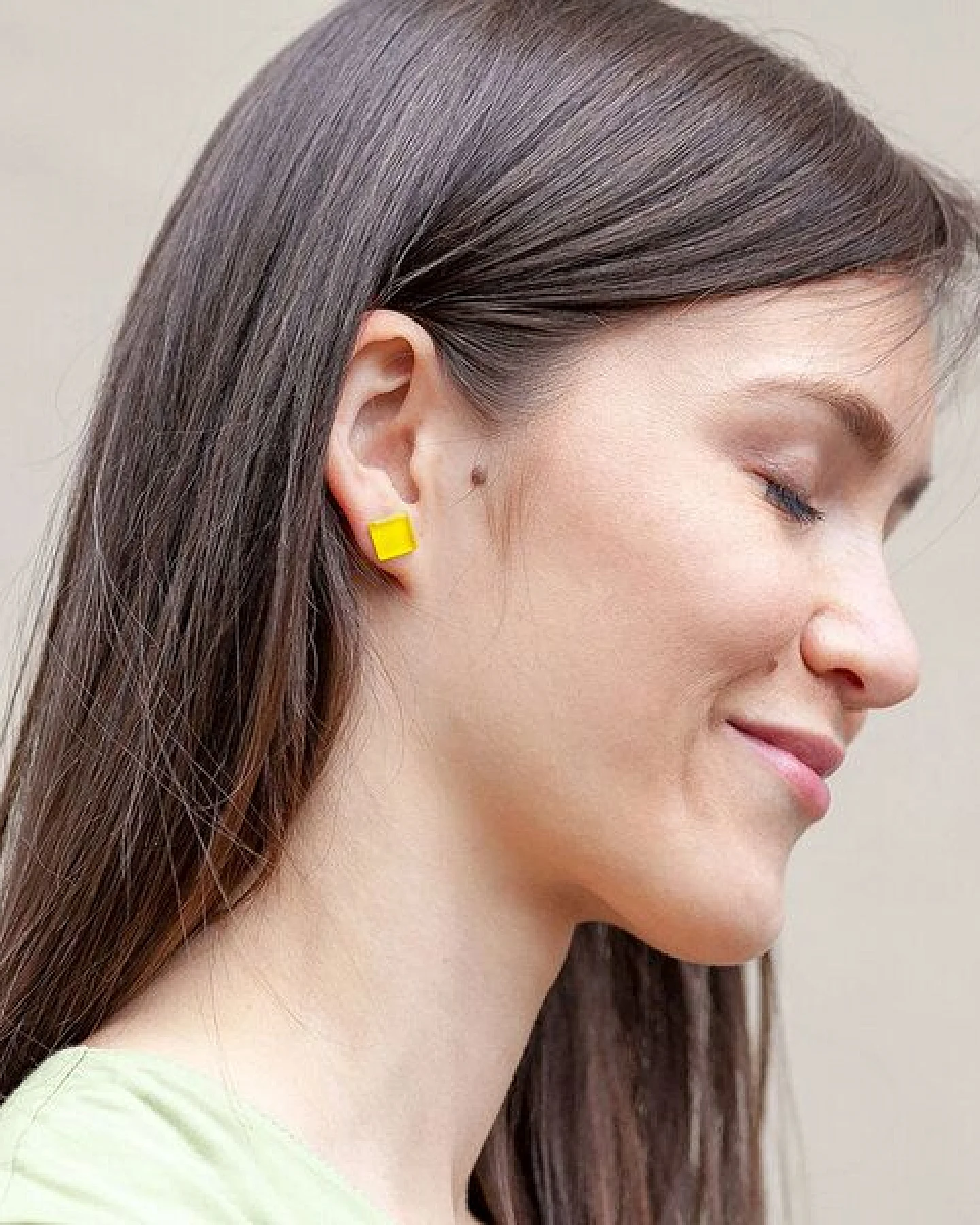 ALEXASCHA Support Ukraine Ohrstecker in Gelb Blau 50% Spendenaktion – Ansicht 2