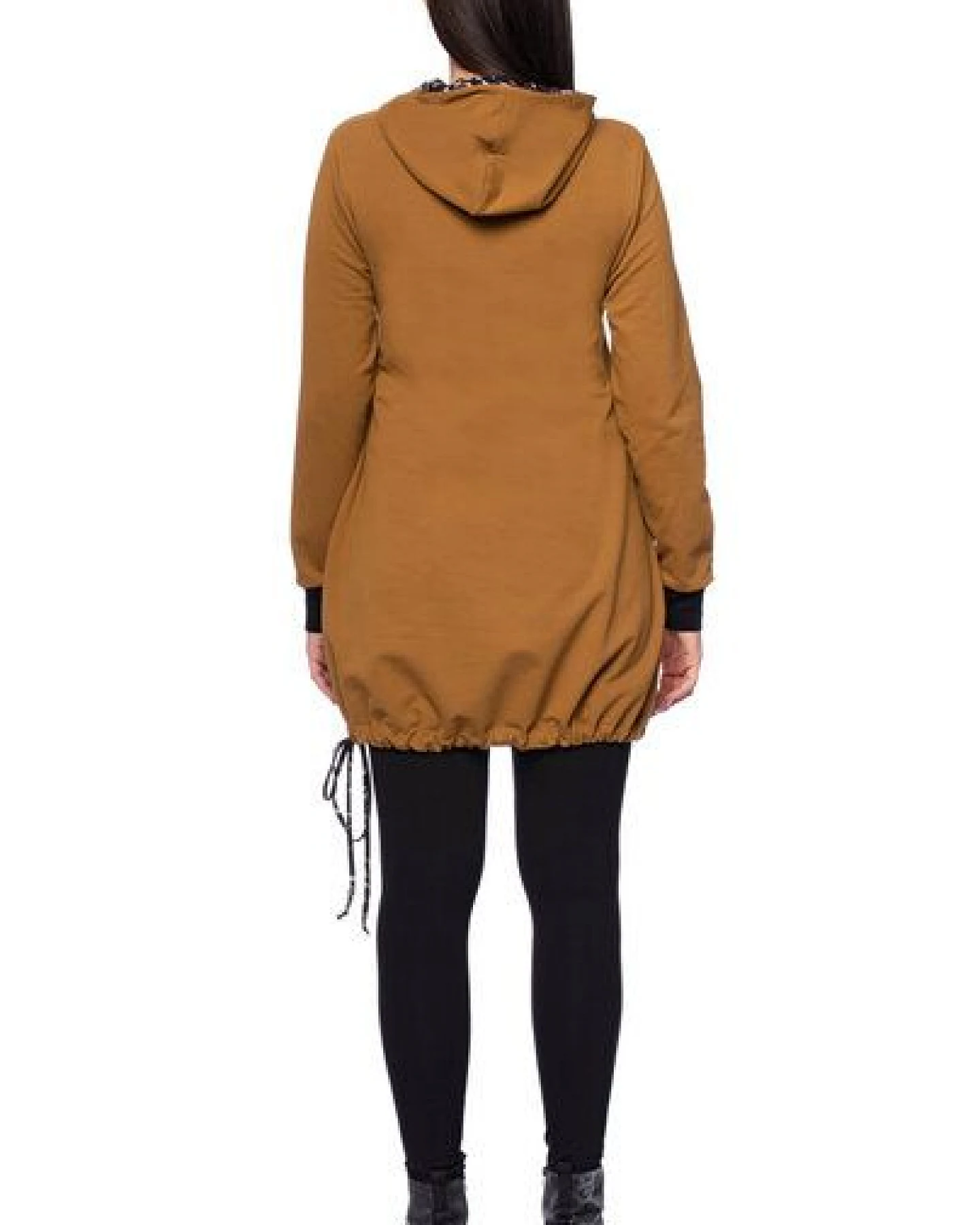 Milchshake FRIEDA kuschelweiches Umstands-Stillhoodiekleid aus Bio Baumwolle – Ansicht 4