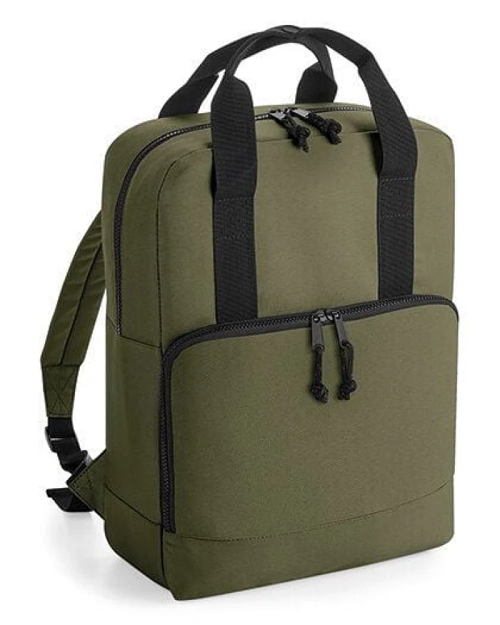 BagBase Recycled Twin Handle Kühltasche, Rucksack oder Tragetasche Thermo Backpack
