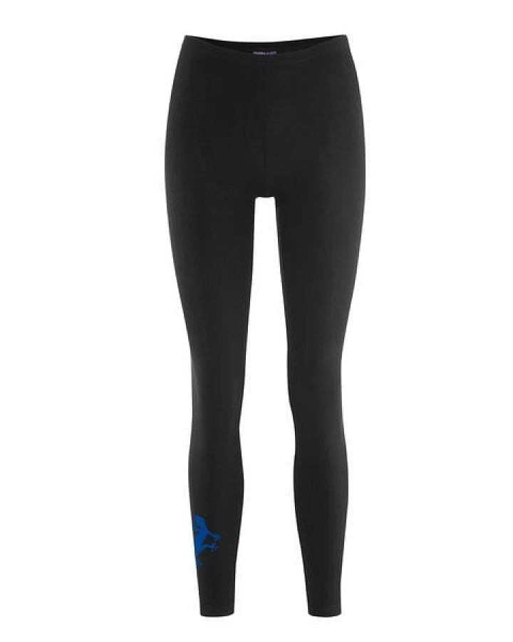 HANDGEDRUCKT Leggings aus Biobaumwolle " Gecko"