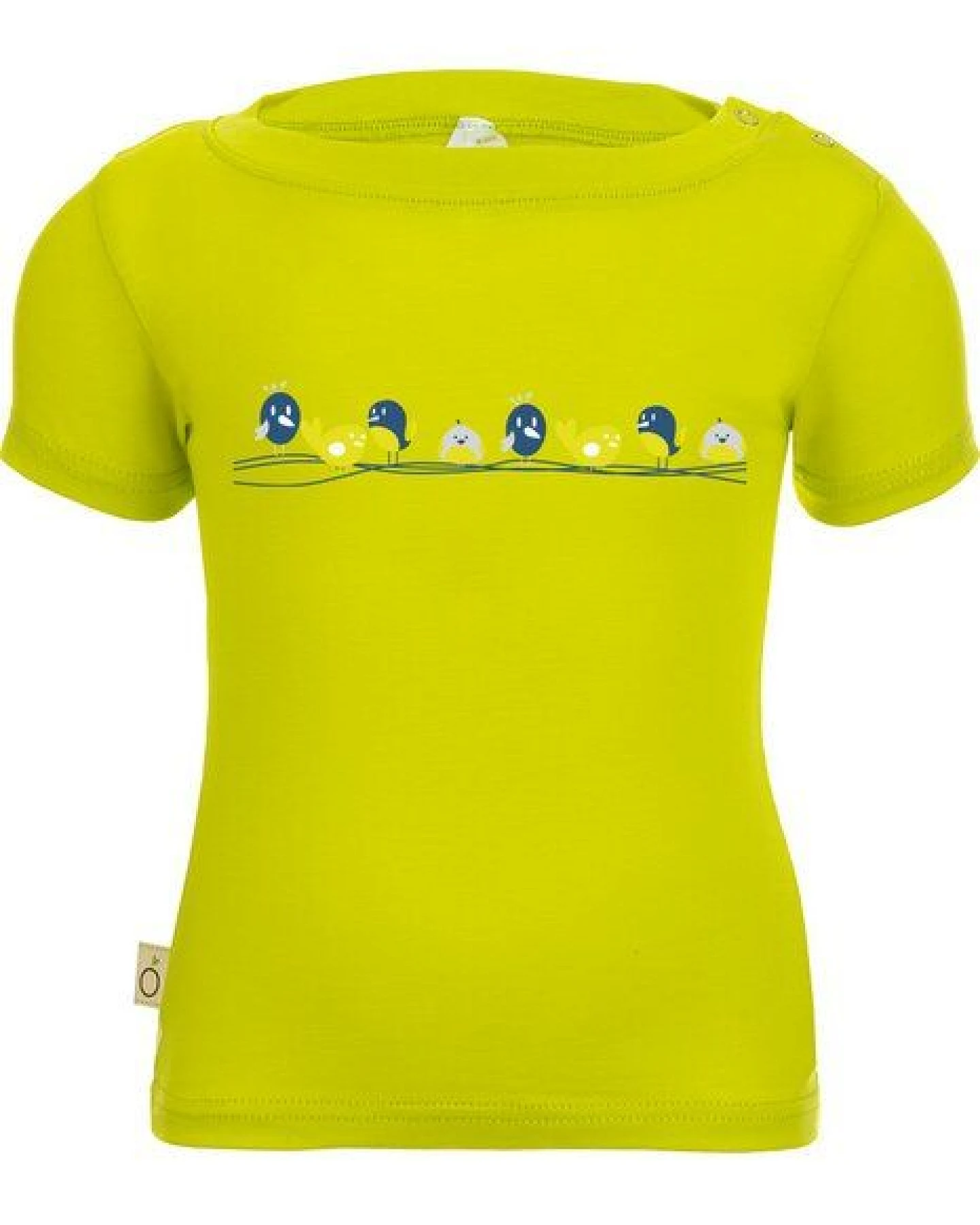 CORA happywear Alex Baby T-Shirt aus umweltfreundliche Eukalyptus Faser| Vögel – Ansicht 2