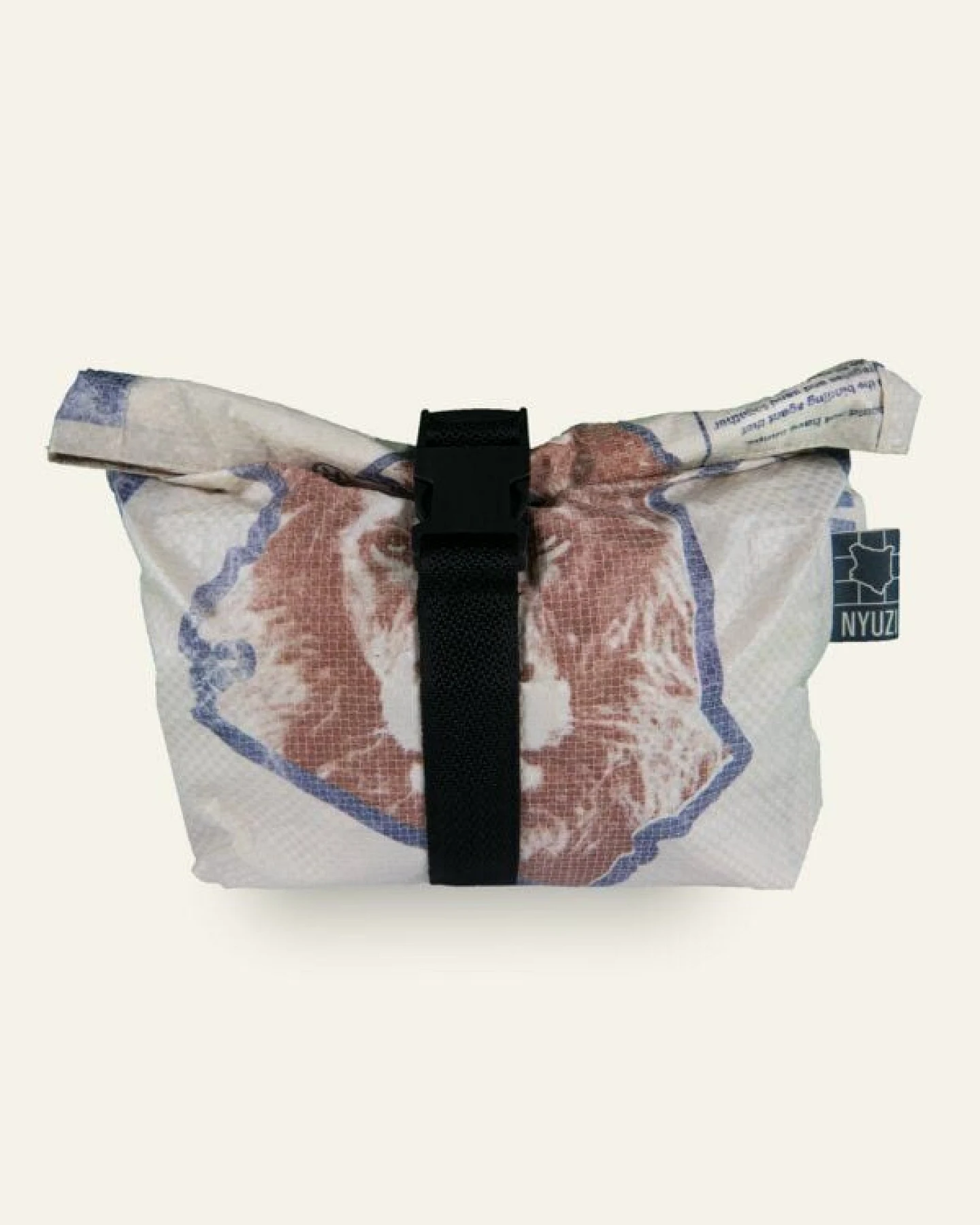 Nyuzi Blackwhite Upcycling Crossbodybag – Ansicht 2
