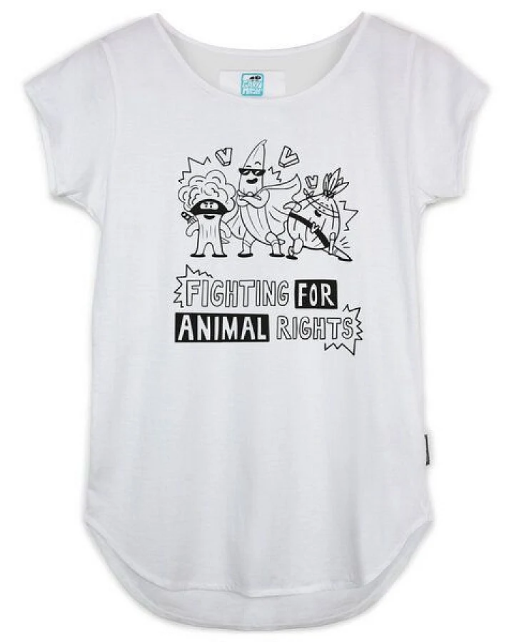 GARY MASH Shirt Asheville Fighting for Animal Rights aus Bio-Baumwolle