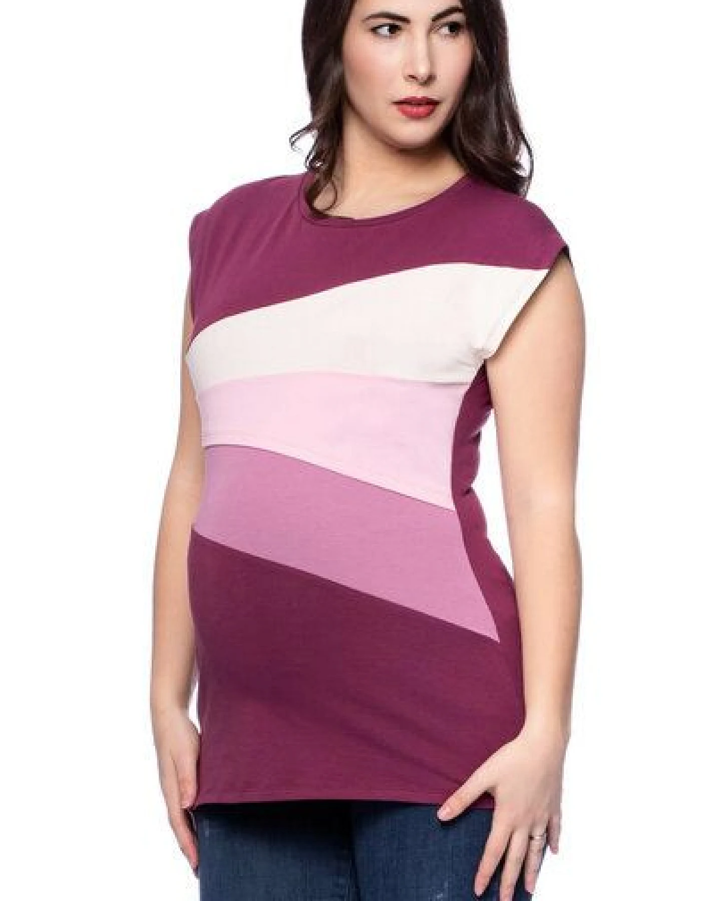 Milchshake KYRA Umstands-und Stillshirt kurzarm aus Bio Baumwolle (Summer Edition) – Ansicht 2