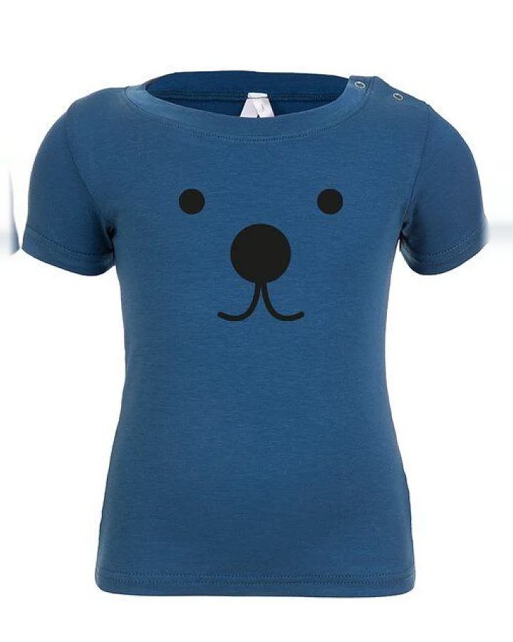 CORA happywear Alex Baby T-Shirt aus umweltfreundliche Eukalyptus Faser| Augen