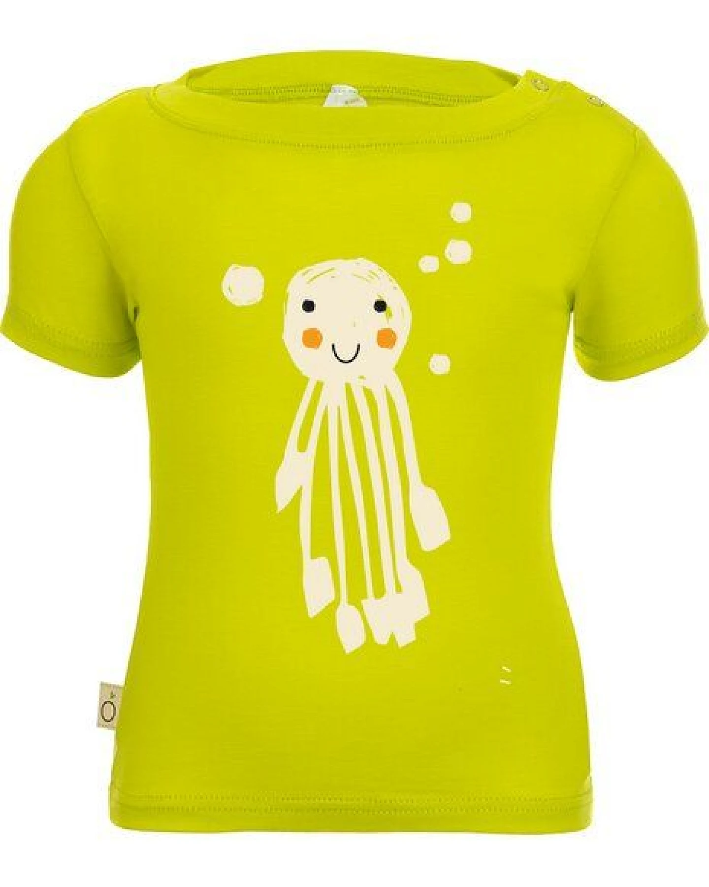 CORA happywear Alex Baby T-Shirt aus umweltfreundliche Eukalyptus Faser| Oktopus – Ansicht 2