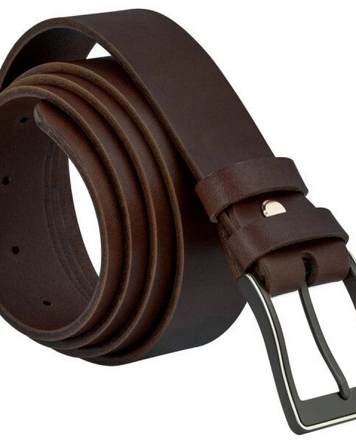 Simaru Ledergürtel MONTPELLIER 35mm / Leder pflanzlich gegerbt-EU