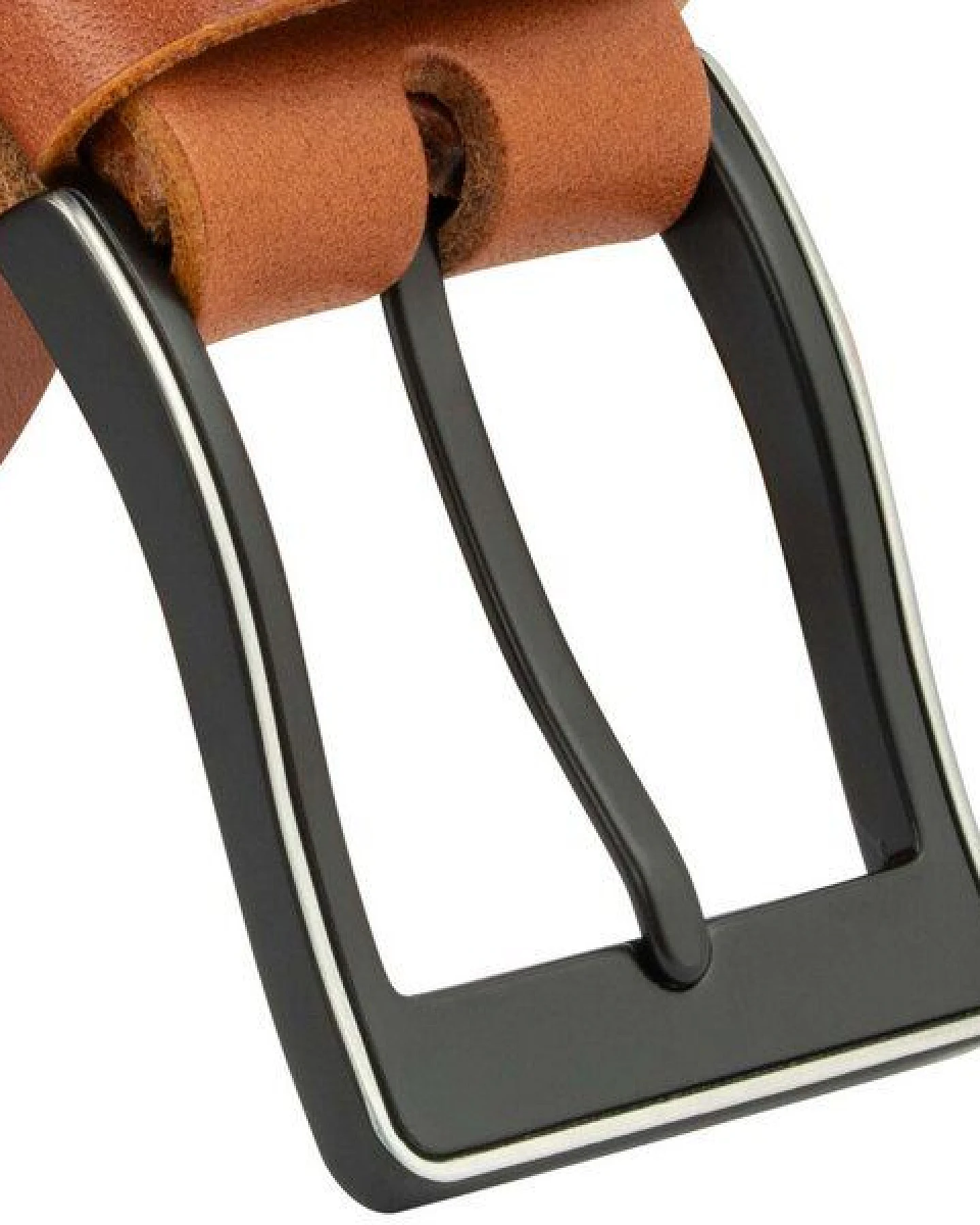 Simaru Ledergürtel MONTPELLIER 35mm / Leder pflanzlich gegerbt-EU – Ansicht 2
