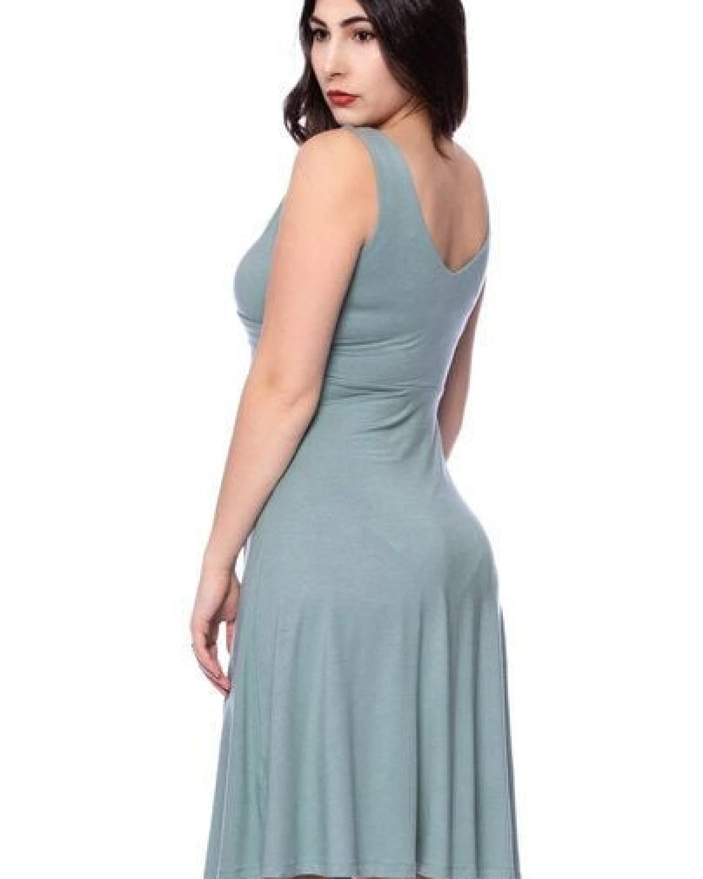 Milchshake Cache-Coeur Umstands- und Stillnachthemd aus TENCEL Modal – Ansicht 4