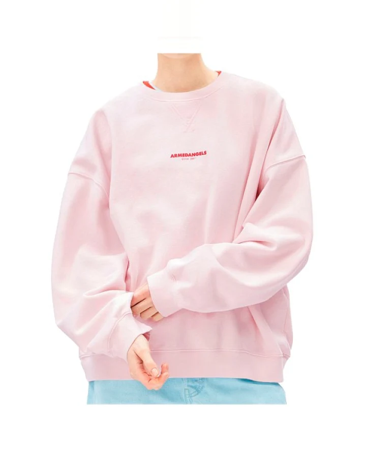 ARMEDANGELS - Women's GMT Dye Crewneck Sweat - Pullover Gr XS rosa
