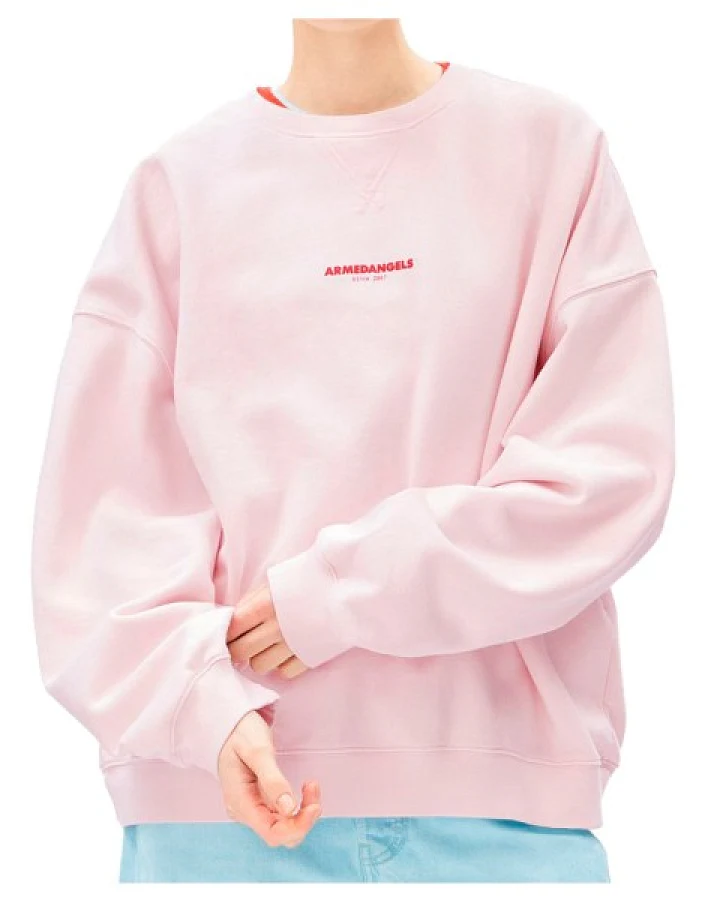 ARMEDANGELS - Women's GMT Dye Crewneck Sweat - Pullover Gr M rosa