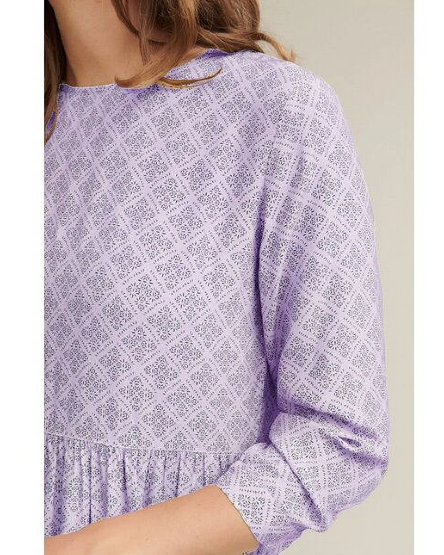 Basic Apparel Kleid NELLA mit feinem Muster – Ansicht 4