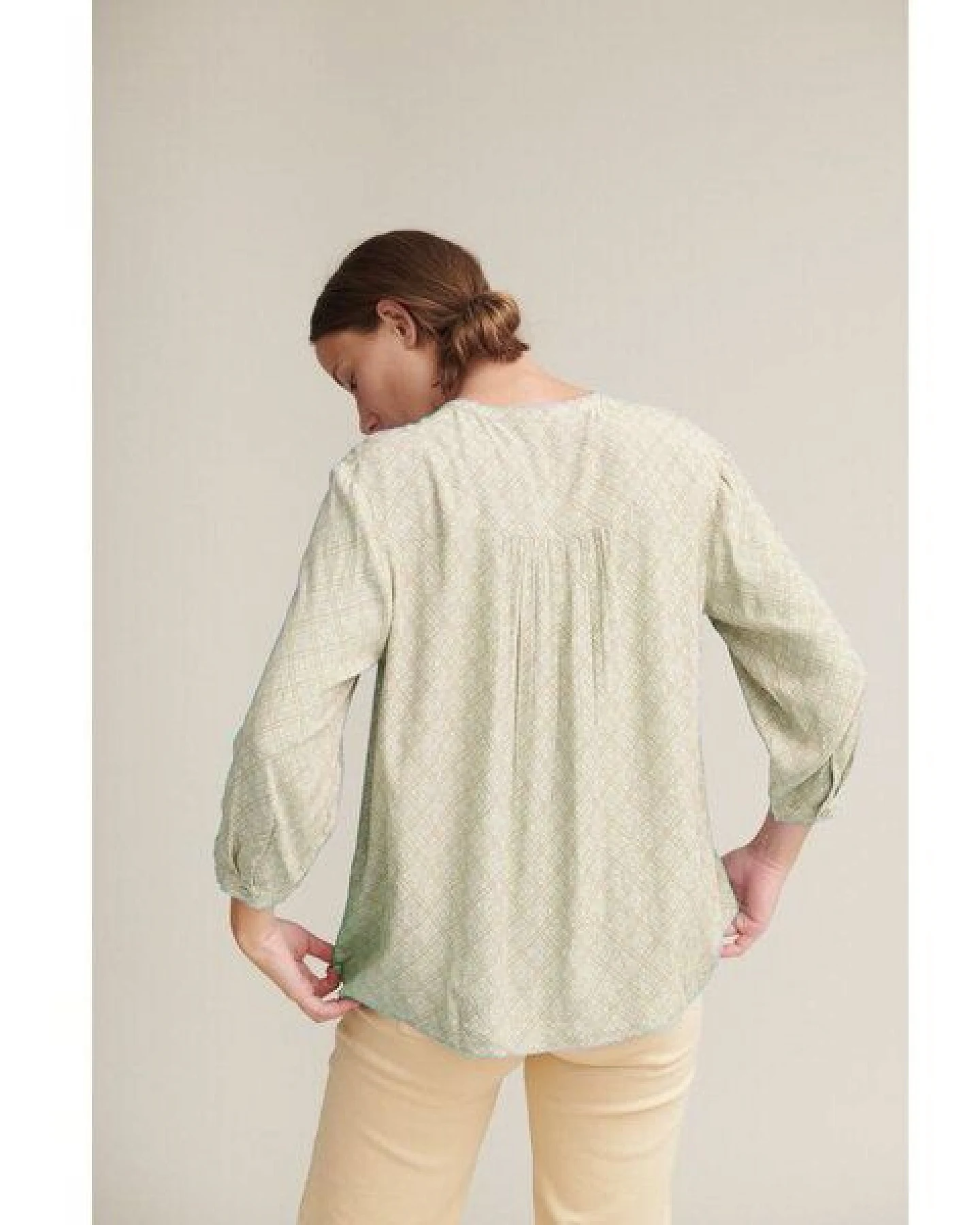 Basic Apparel Tunika NEDEL mit feinem Muster – Ansicht 2