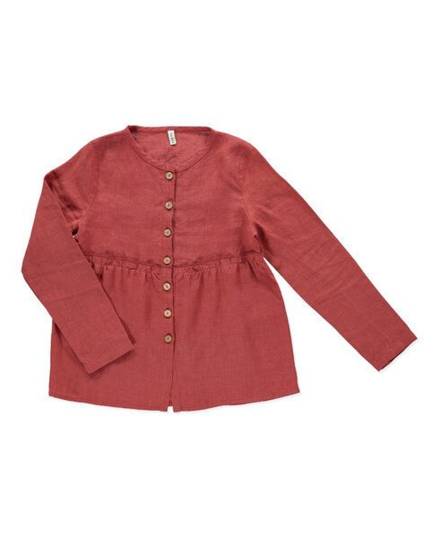 PETER JO Shirt Violet aus Leinen – Ansicht 2