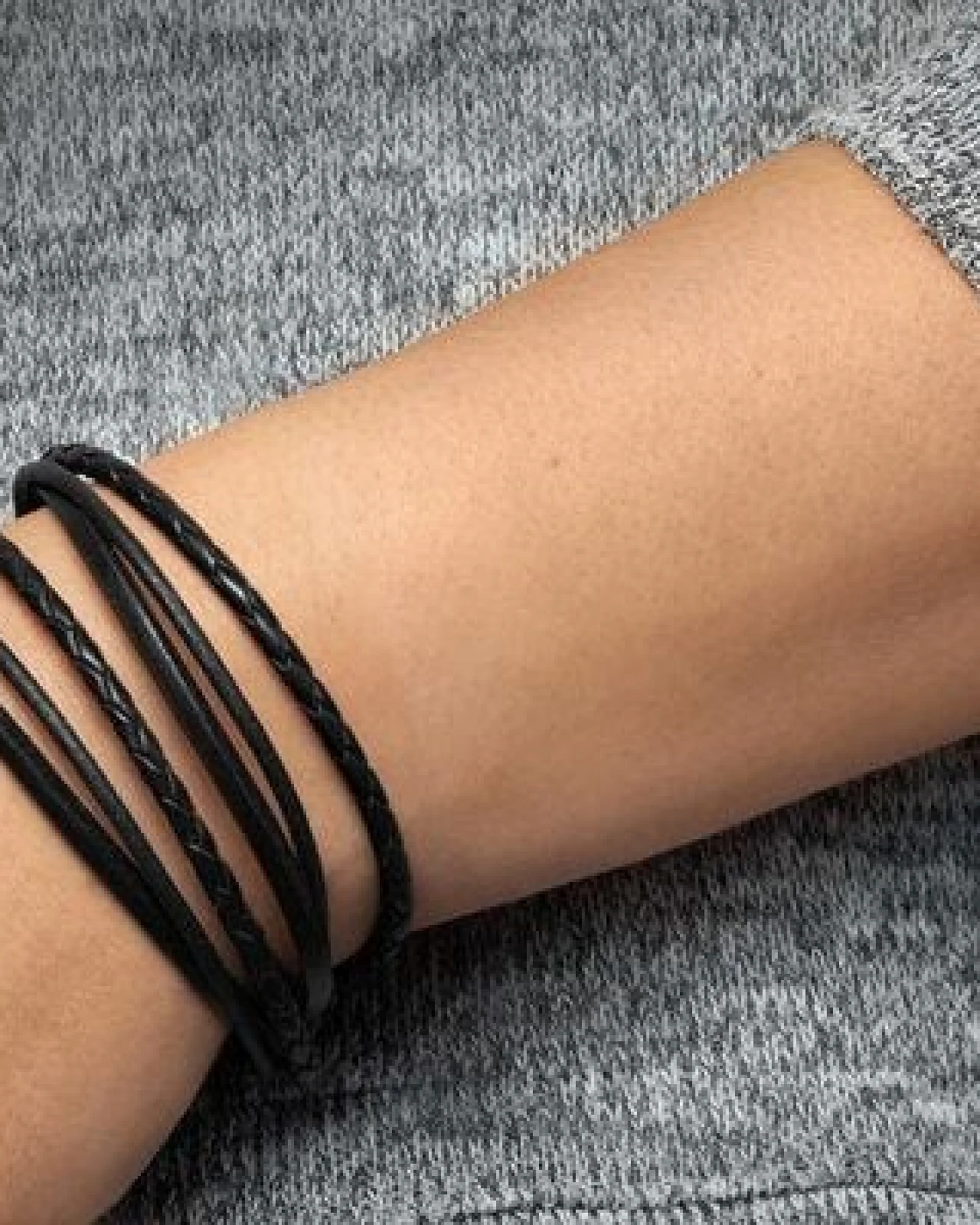 Simaru Echtleder- /Wickelarmband für Damen & Herren mit Magnetverschluss – Ansicht 4