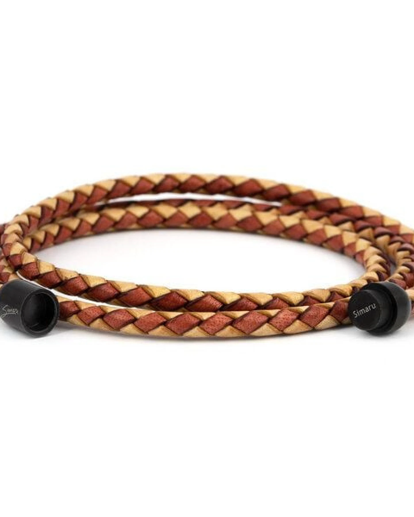 Simaru Echtleder- /Wickelarmband für Damen & Herren mit Magnetverschluss – Ansicht 4