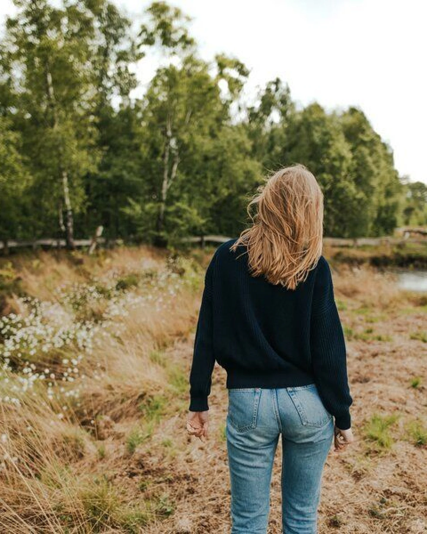 NORDLICHT Grobstrick Pullover aus 100% Baumwolle MARA – Ansicht 4