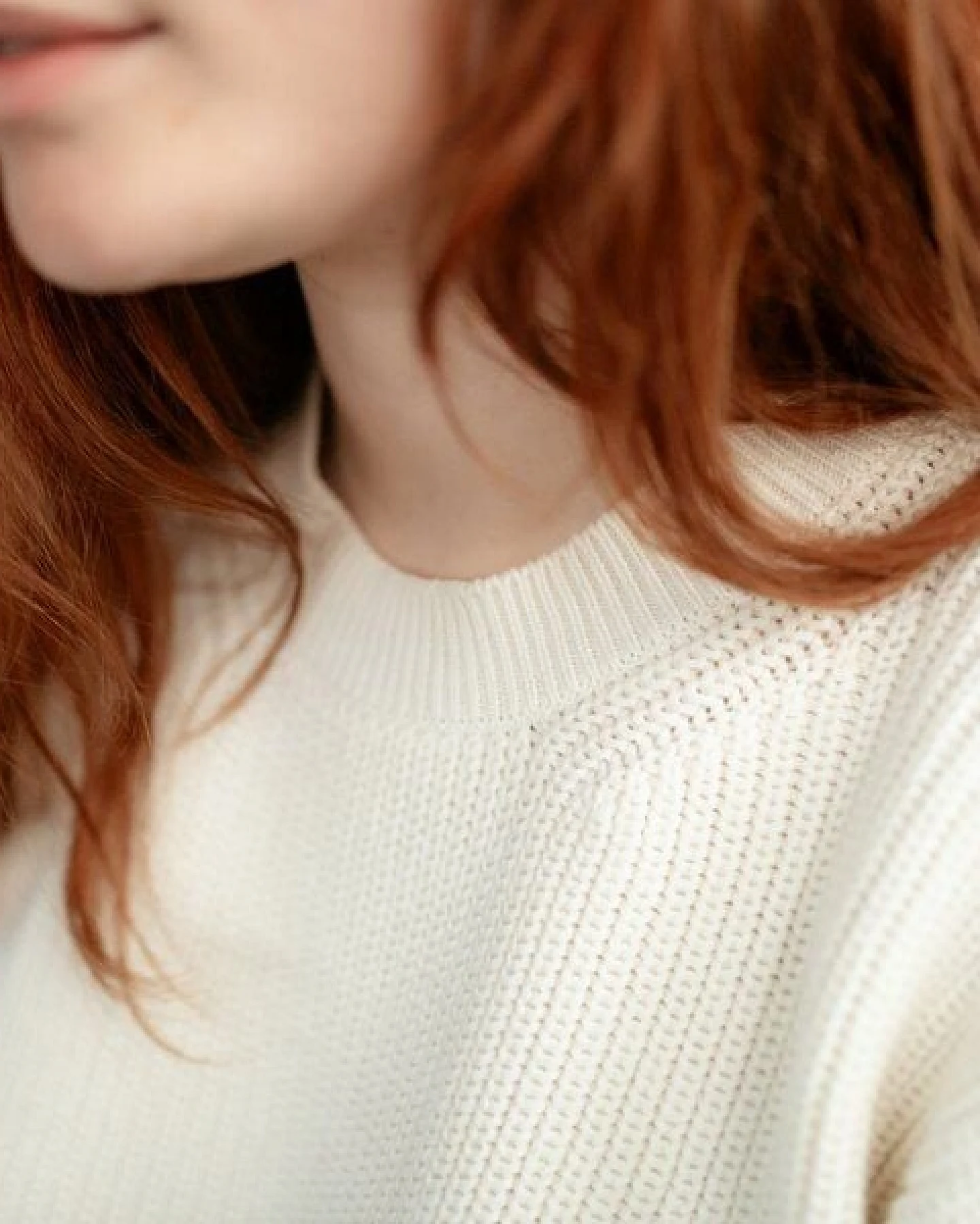 NORDLICHT Grobstrick Pullover aus 100% Baumwolle MARA – Ansicht 3