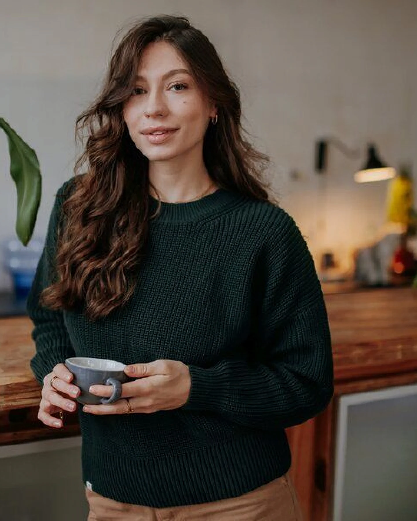 NORDLICHT Grobstrick Pullover aus 100% Baumwolle MARA – Ansicht 4