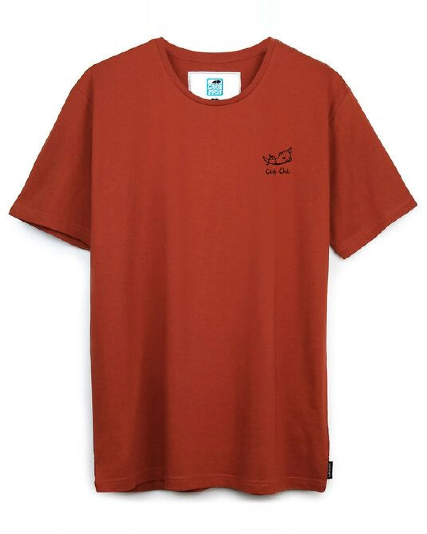 GARY MASH T-Shirt Chilly Chili Miniprint aus Bio-Baumwolle – Ansicht 3