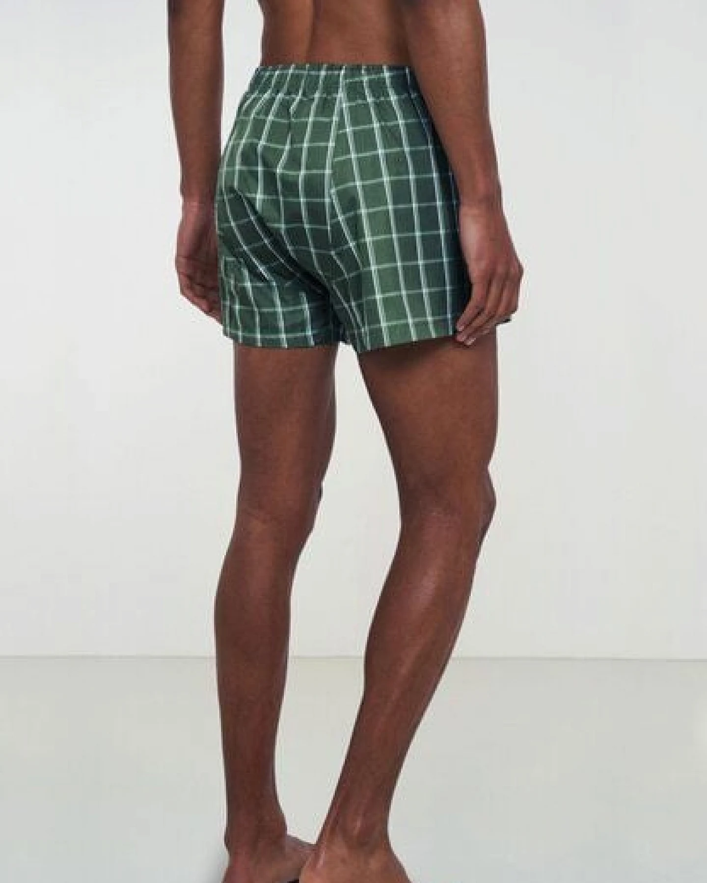 Herren Boxershorts aus Bio-Baumwolle - AMARGO CHECK - recolution – Ansicht 4