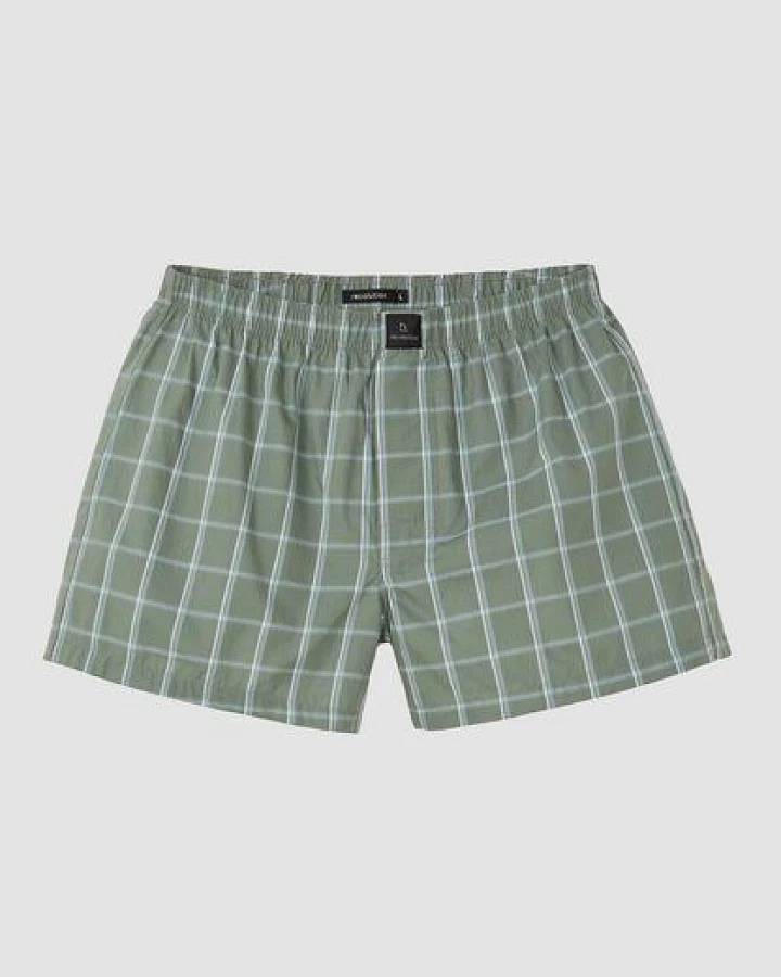 Herren Boxershorts aus Bio-Baumwolle - AMARGO CHECK - recolution