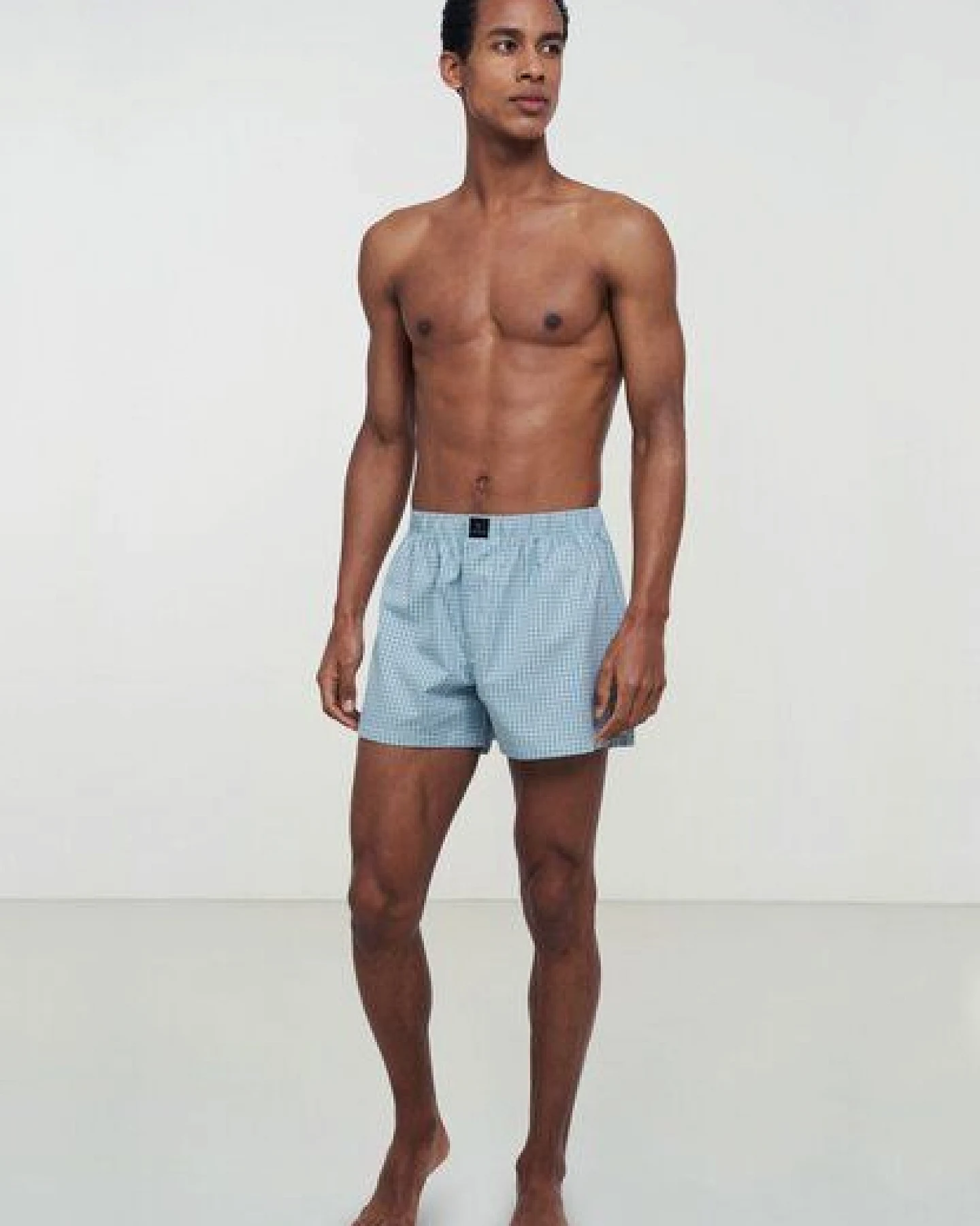 Herren Boxershorts aus Bio-Baumwolle - AMARGO CHECK - recolution – Ansicht 4