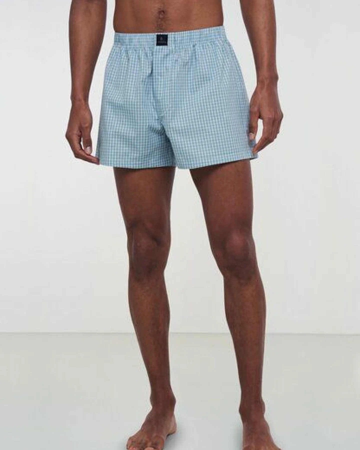 Herren Boxershorts aus Bio-Baumwolle - AMARGO CHECK - recolution – Ansicht 2