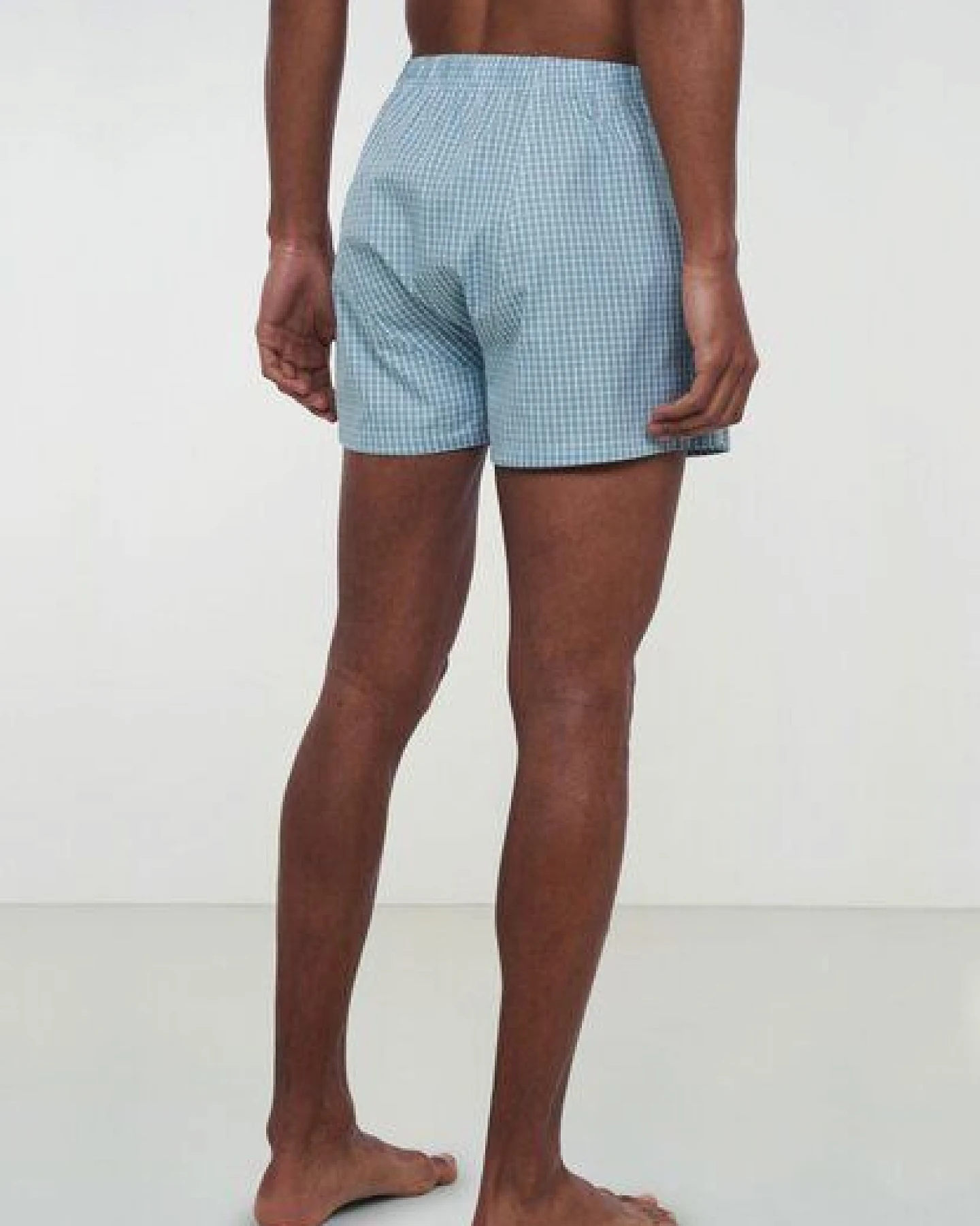 Herren Boxershorts aus Bio-Baumwolle - AMARGO CHECK - recolution – Ansicht 4