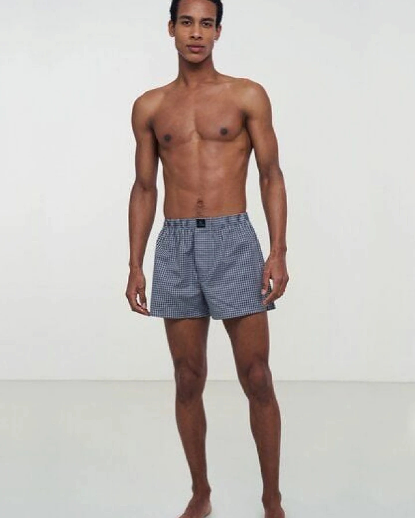 Herren Boxershorts aus Bio-Baumwolle - AMARGO CHECK - recolution – Ansicht 4