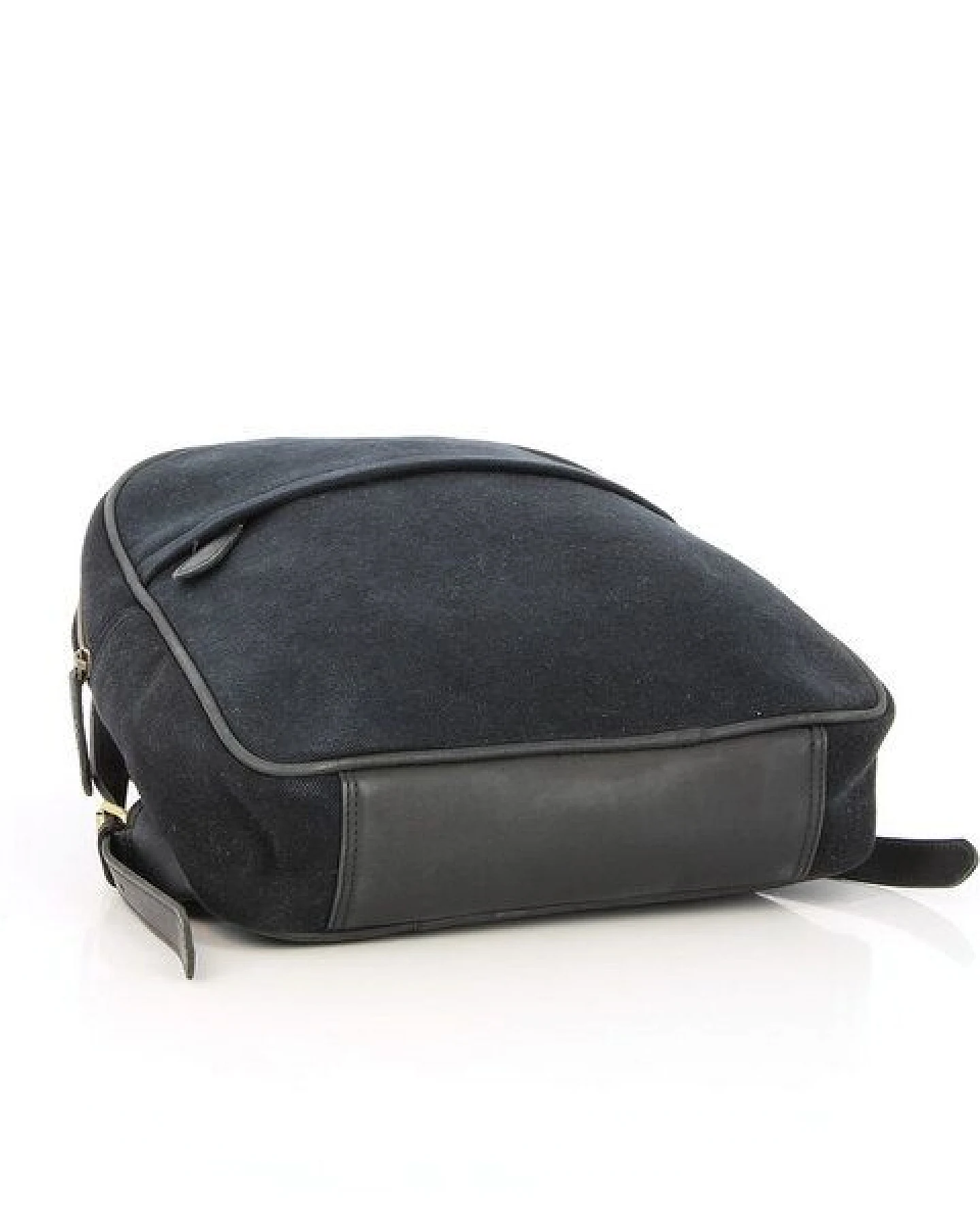 GLOBO Fair Trade Kleiner Rucksack aus Canvas & mattem Ökoleder – Ansicht 2