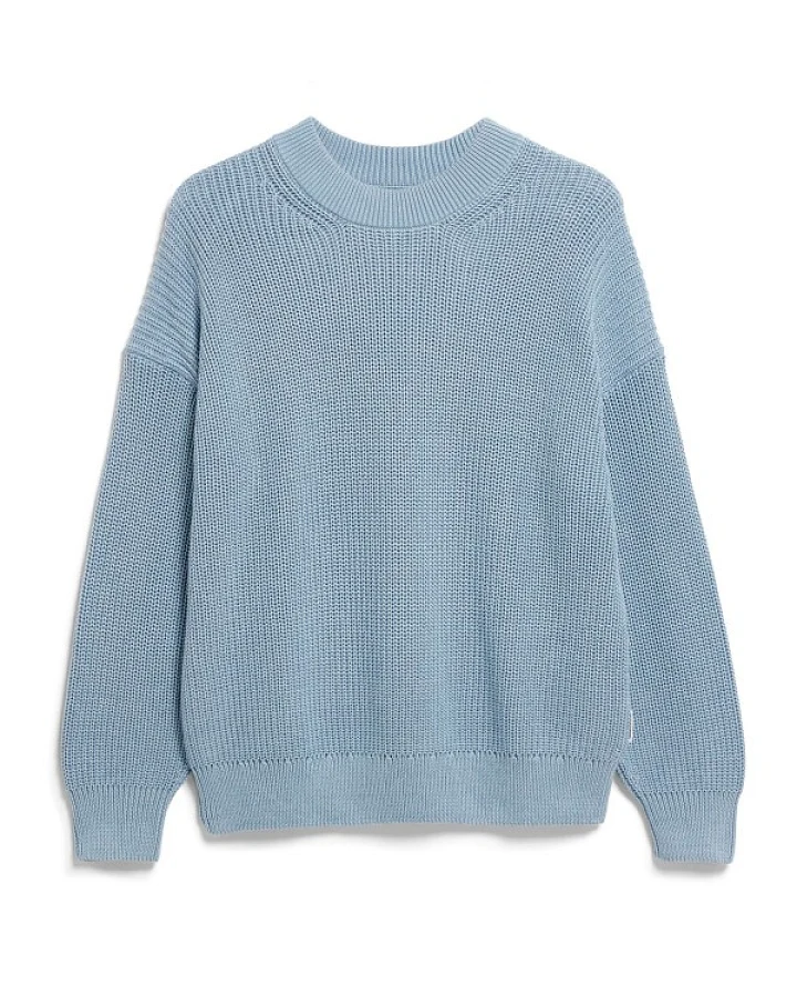 ARMEDANGELS - Women's Vanisé Knit Sweater - Pullover Gr S grau