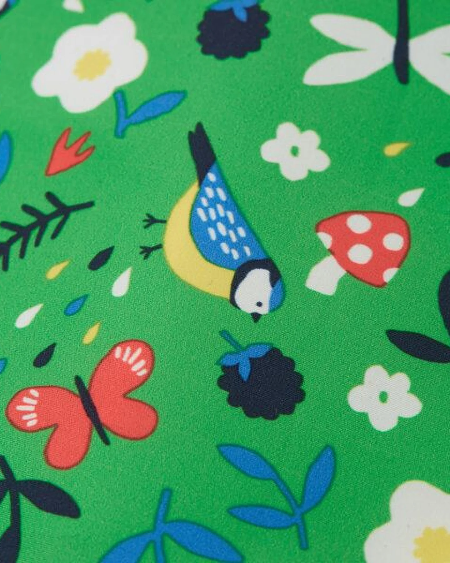 Frugi Wasserdichter Regenoverall aus Post-Consumer-Polyester – Ansicht 3