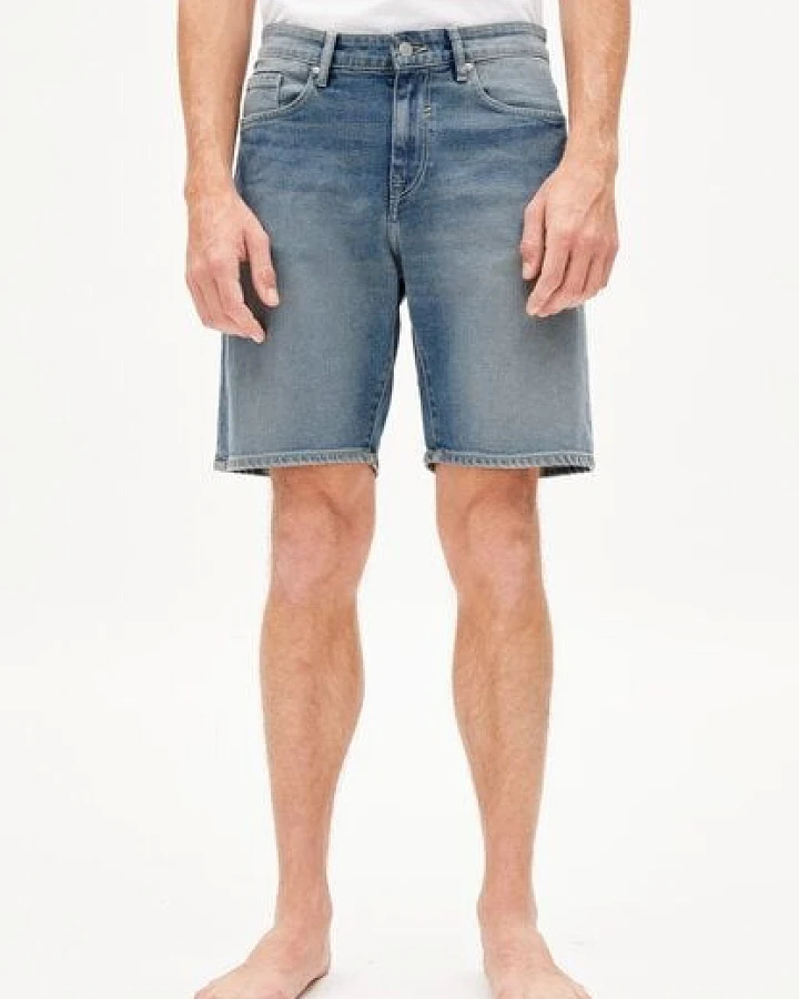 ARMEDANGELS AARVO - Herren Jeans Shorts aus Bio-Baumwoll Mix