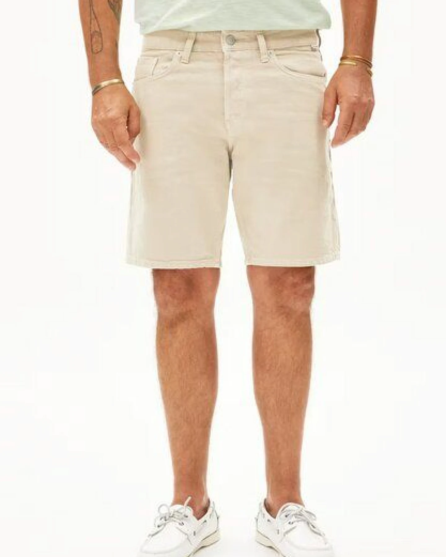 ARMEDANGELS AARVO - Herren Jeans Shorts aus Bio-Baumwoll Mix – Ansicht 4