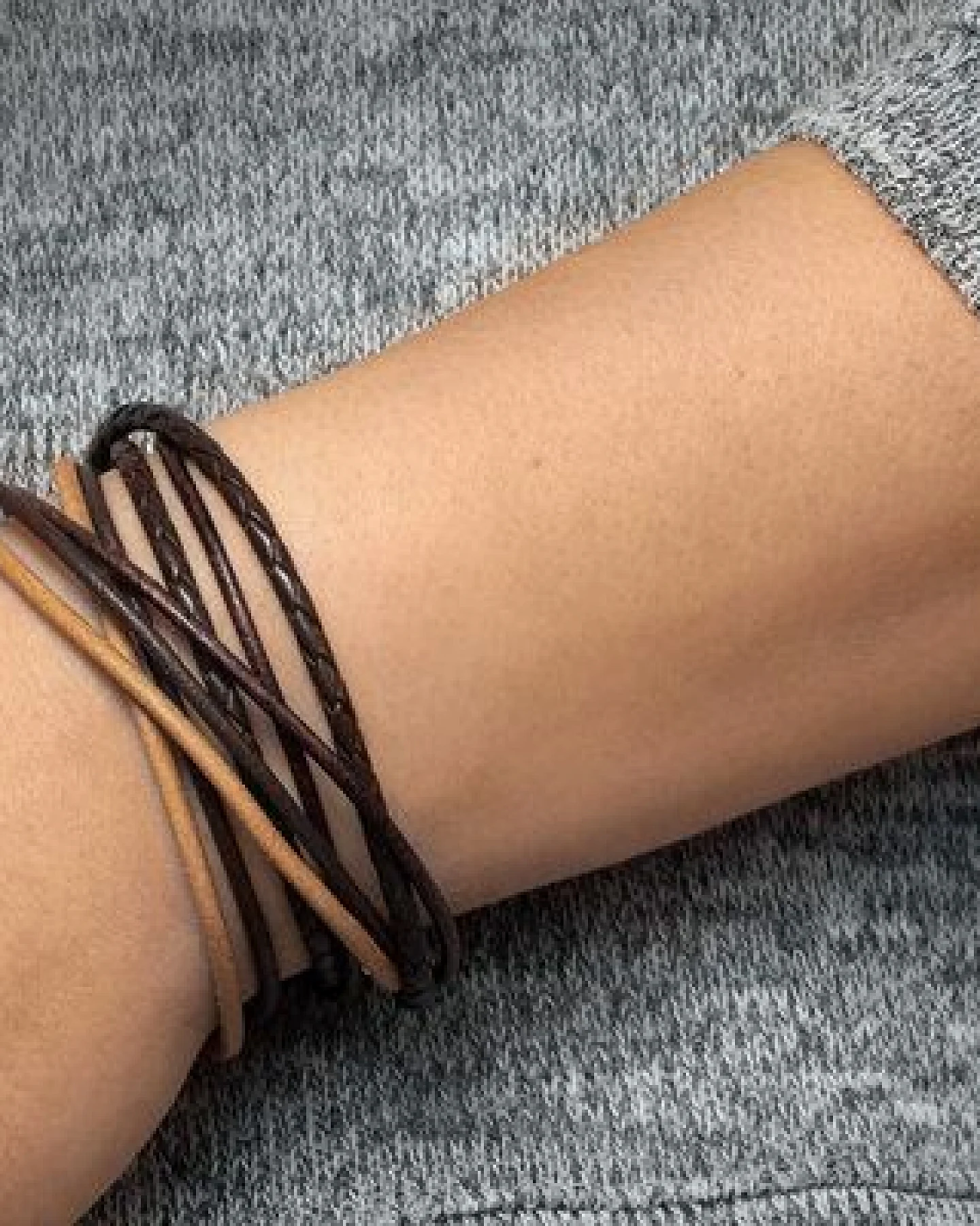Simaru Echtleder- /Wickelarmband für Damen & Herren mit Magnetverschluss – Ansicht 2