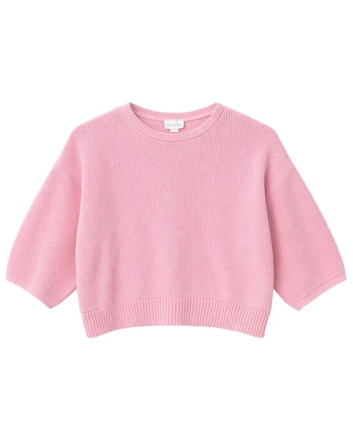 Mazine - Women's Half Sleeve Knit Jumper - Pullover Gr XS rosa