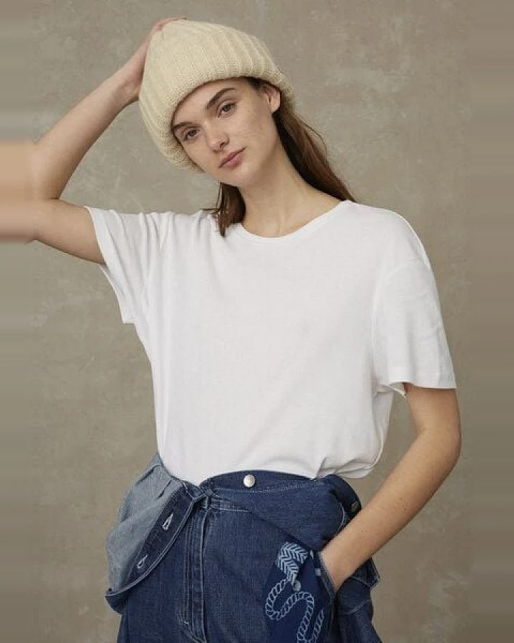 Kings Of Indigo T-Shirt - AMABEL aus recycelten Fasern