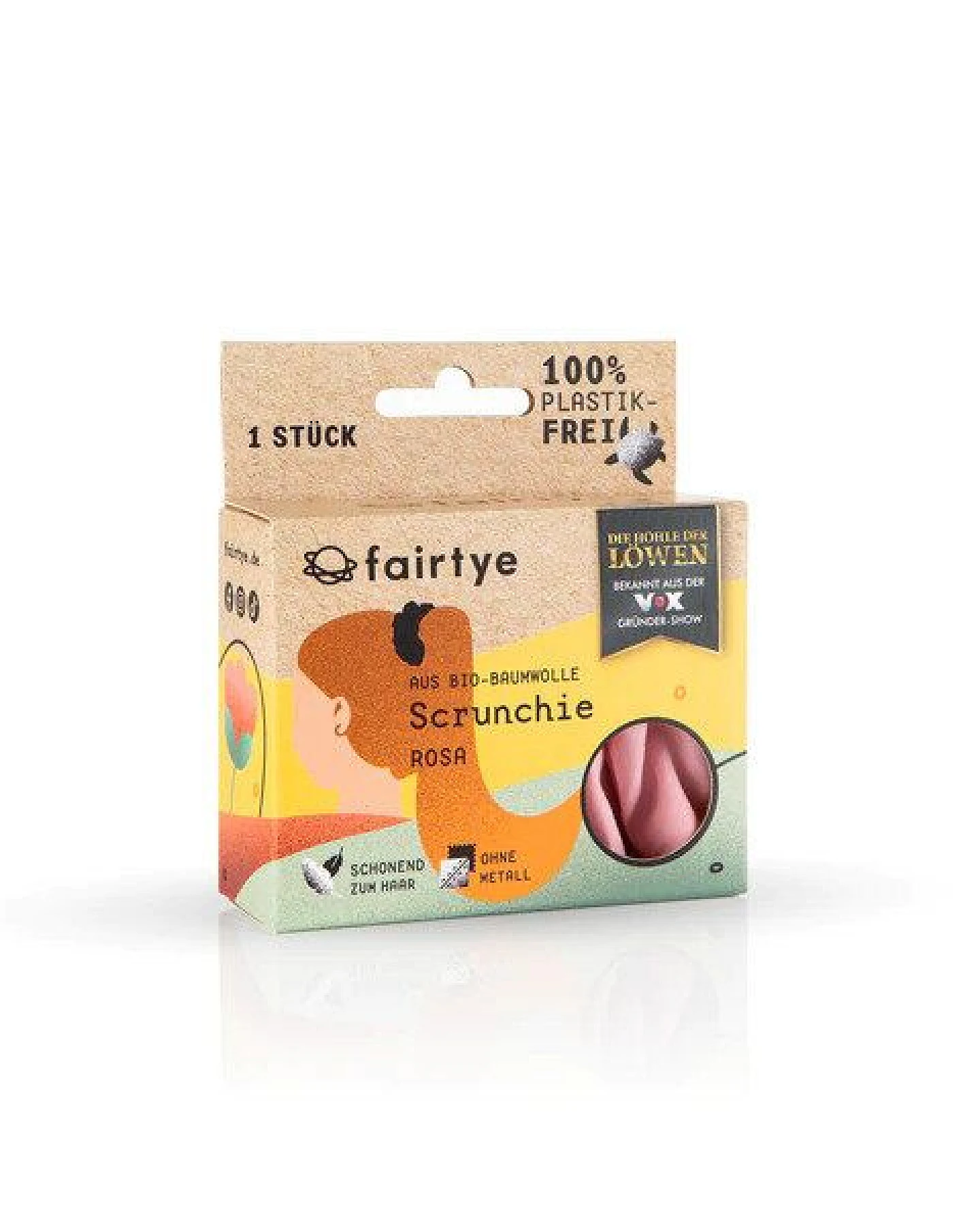 fairtye Nachhaltiger Scrunchie/Zopfgummi "FAIRHAIR" – Ansicht 2