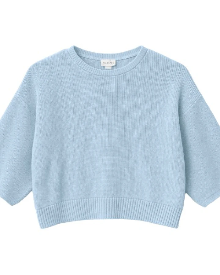 Mazine - Women's Half Sleeve Knit Jumper - Pullover Gr XS blau